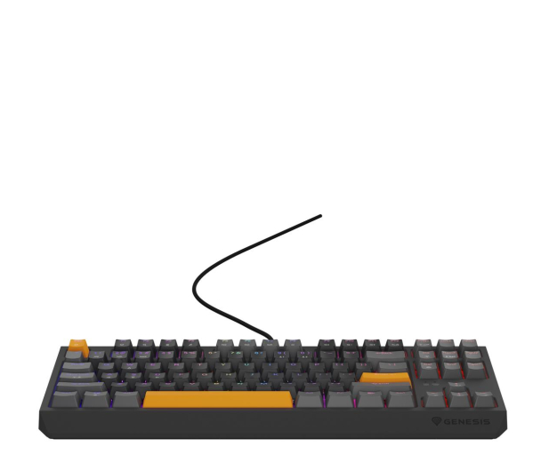 Genesis Thor 230 TKL Anchor Gray Positive US Outemu Red - 1226121 - zdjęcie 4